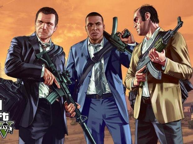 Michael, Franklin y Trevor protagonizan GTA V. (Take-Two Interactive)