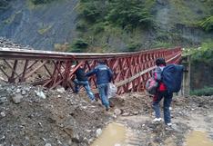 Cusco: declaran dos distritos en emergencia ante colapso de puente
