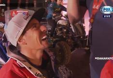 Dakar 2019: Nicolás Cavagliasso, campeón en cuatris, pidió matrimonio en el podio