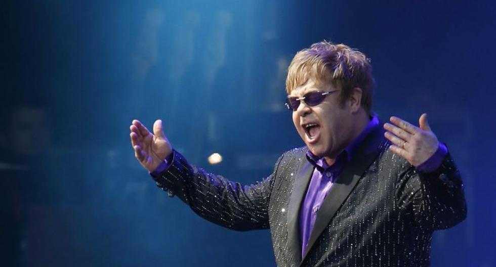 Elton John. (Foto: EFE)