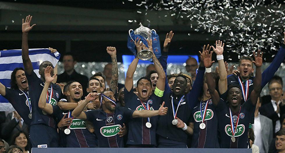 El Paris Saint Germain sigue demostrando su dominio en el fútbol galo al volver a campeonar en la Copa de Francia tras vencer por 4-2 al Olympique de Marsella (Foto: EFE)