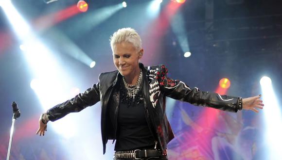 Marie Fredriksson regresó a los escenarios en 2009, tras siete años de recuperación después de que se le encontrar un tumor cancerígeno en el cerebro. La cantante de Roxette falleció el 9 de diciembre a los 61 años. (Foto: AFP)