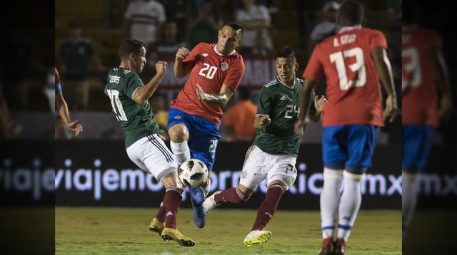 México vs. Costa Rica EN VIVO vía Televisa Deportes: chocan por amistoso FIFA | Transmisión EN DIRECTO. Joel Campbell anotó uno de los goles 'ticos'. (Foto: Agencias)
