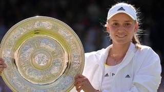 Elena Rybakina, campeona en Wimbledon: nació en Rusia, pero representó a Kazajistán en el Grand Slam