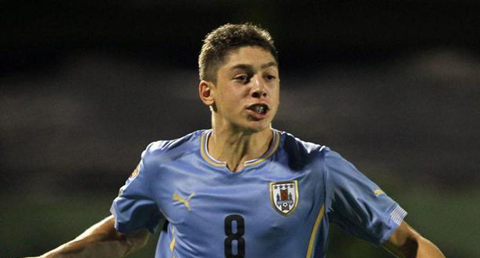 Valverde fue el mejor jugador del Sudamericano Sub 17. (Foto: EFE)
