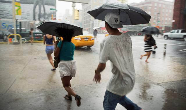 La intensa lluvia de verano que sorprendió a Nueva York - 4