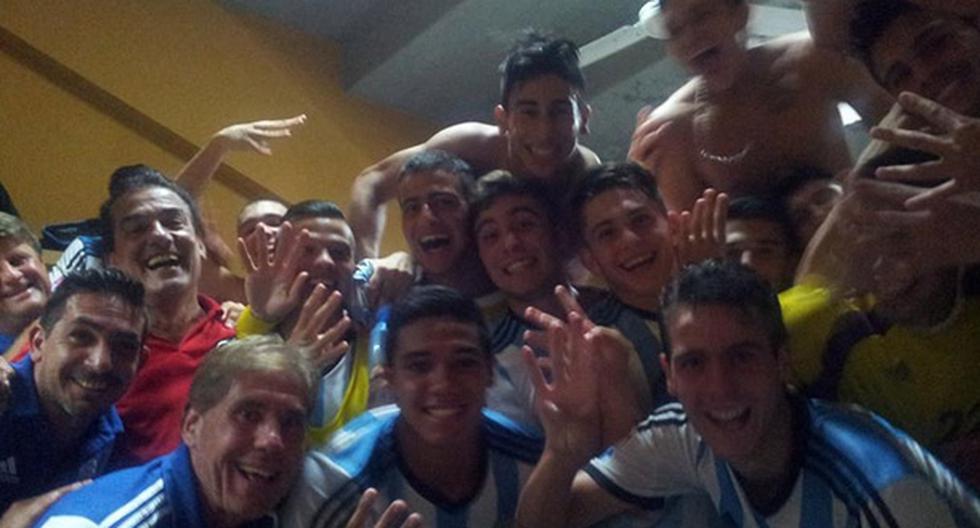 Argentina celebró el triunfo ante Paraguay, (Foto: AFA)