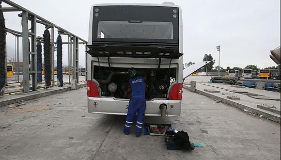 Metropolitano: ¿Quién se encarga del mantenimiento de buses?