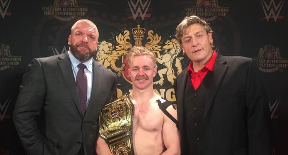 Tyler Bate es el primer campeón Reino Unido WWE | Foto: WWE / Instagram