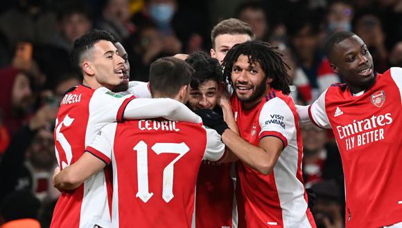 Arsenal vs. Nottingham Forest: chocan por la tercera ronda de la FA Cup. (Foto: AFP)