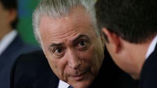 Fiscalía de Brasil tiene cinco días para formalizar denuncia contra Michel Temer