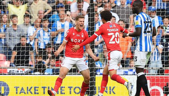 Nottingham Forest consiguió el ascenso a la Premier League tras vencer a Huddersfield. (Foto: EFE)