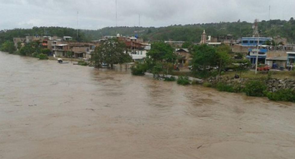 Fenómeno El Niño: río Huallaga está al borde provocar una inundación. (Foto: Andina)