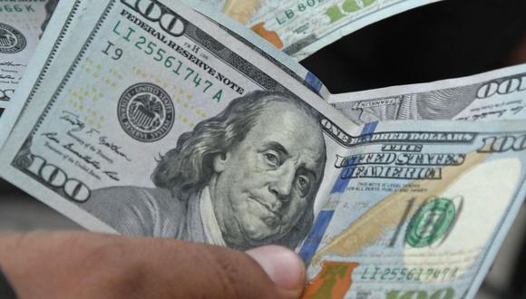 Dólar terminó la jornada a la alza en S/3,782 (Foto: AFP)