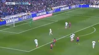 Keylor Navas evitó gol de Atlético de Madrid con esta atajada