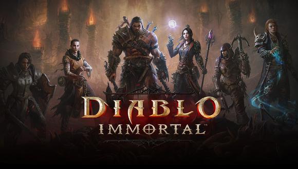 Portada Oficial de Diablo Inmortal. Fuente:Blizzard