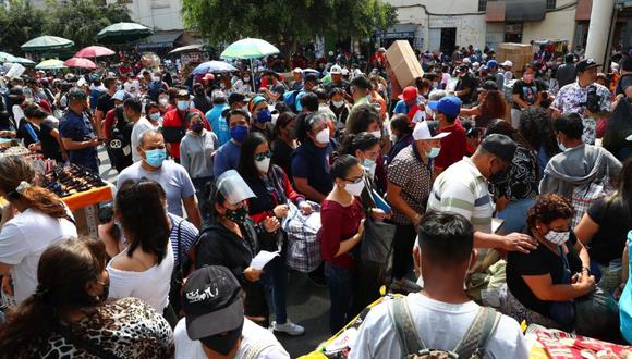 El Minsa registra a diario una cantidad acumulada de contagios del día y de días anteriores. (Alessandro Currarino / @photo.gec)