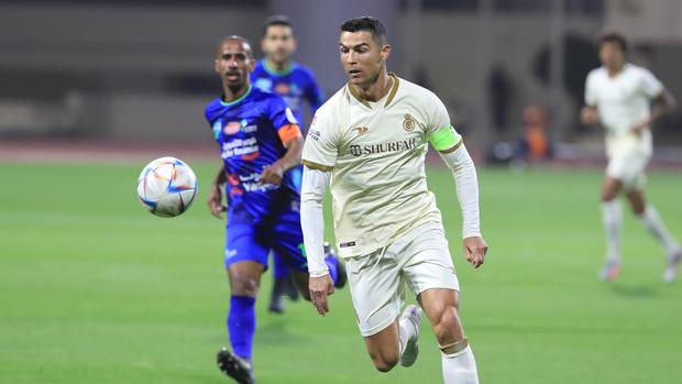 Cristiano Ronaldo marcó en el Al Nassr vs. Al Fateh. (Foto: Liga de Arabia Saudí)