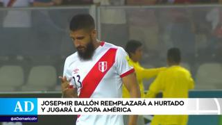 Josepmir Ballón es convocado para la Copa América