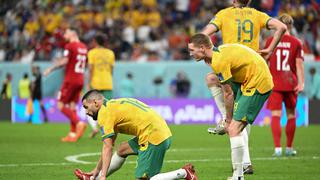 Australia elimina a Dinamarca y se mete entre los 16 mejores del Mundial