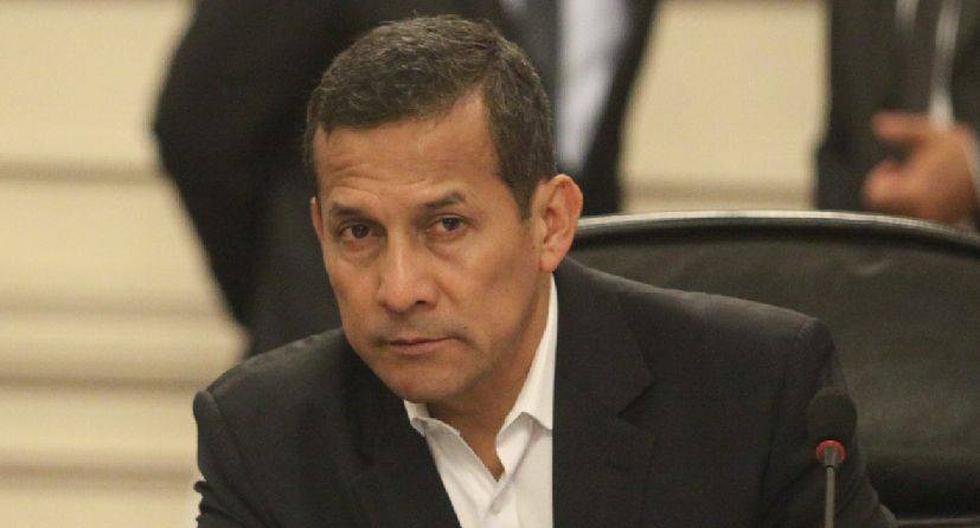 Ollanta Humala aseguró que Gana Perú no pone ningún impedimento para la elección de los nuevos miembros del TC. (Foto: Andina)