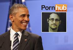 ¿Por qué Pornhub ha pedido a Obama que saquen a Snowden de Rusia?