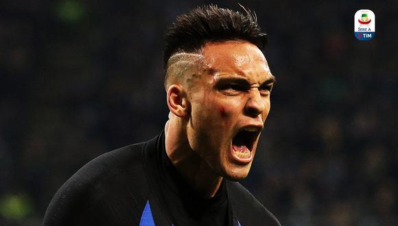 El Inter de Milán se llevó el triunfo, de manera agónica, frente al Napoli gracias a un gol del argentino Lautaro Martínez. (Foto: AFP)