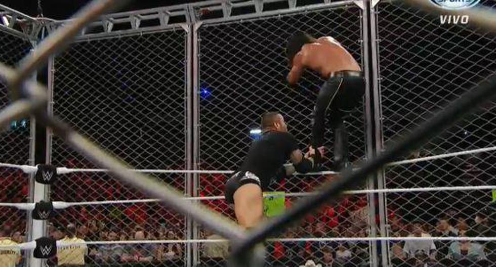Randy Orton aplicó cinco RKOs durante la noche. (Foto: WWE)