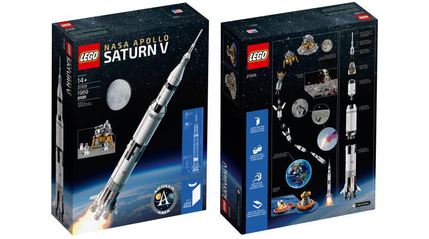 Lego lanzará oficialmente la réplica del Apollo Saturn V - 8