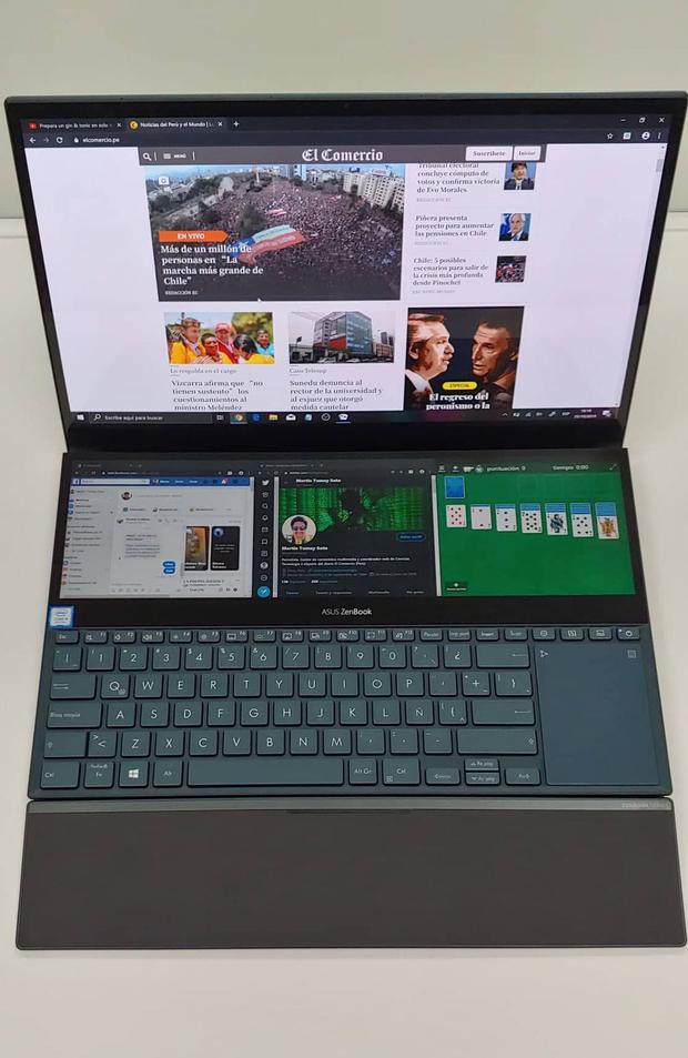 Computex: Asus ZenBook Pro Duo, portátil con doble pantalla 4K