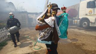 Cercado de Lima: cinco heridos por incendio en varias viviendas de Av. Argentina