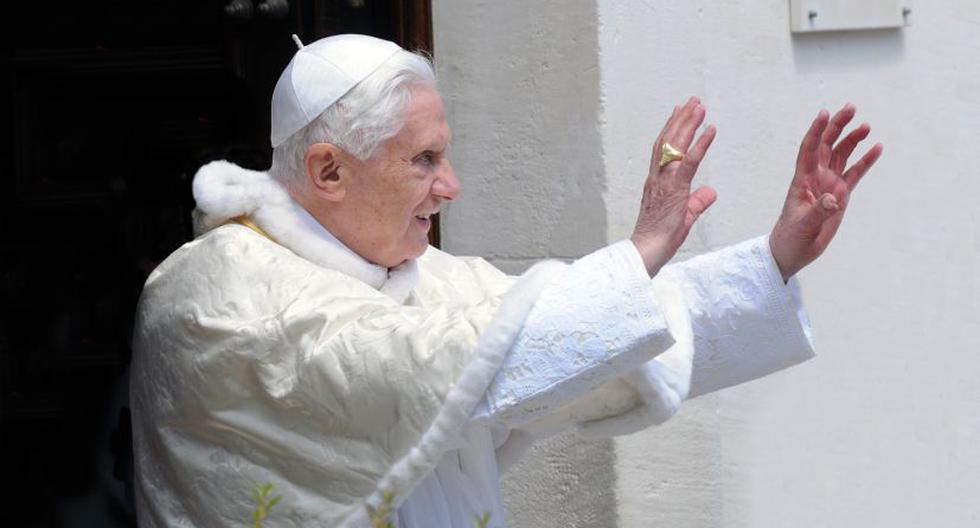 En 2013, Benedicto XVI renuncia por voluntad propia a su pontificado. (Foto: EFE)
