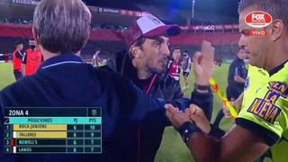 “Eres de Boca, ladrón”: Luis Zubeldía explotó contra árbitro tras el Lanús-Newell’s | VIDEO