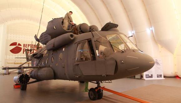 Empresa rusa dará mantenimiento a helicópteros vendidos al Perú