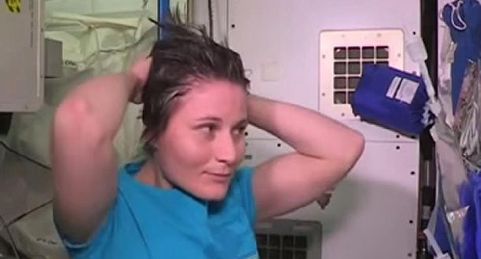 Video te muestra cómo los astronautas se bañan. (Foto: Captura)