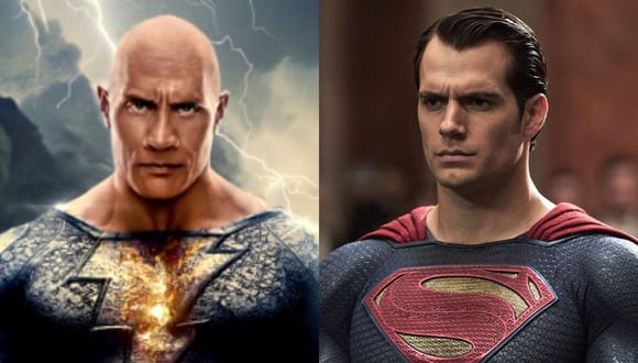 Teth-Adam (Dwayne Johnson) y Superman (Henry Cavill) se encontraron en la escena post-créditos de “Black Adam” (Foto: DC Films)