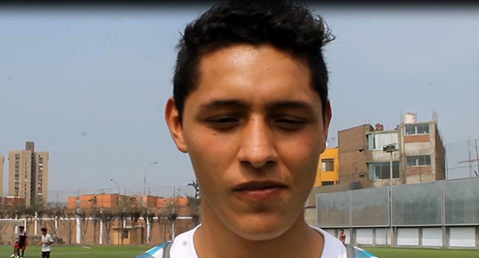 Jose María Corrales entrenó con la Selección Peruana. (Foto: Captura)