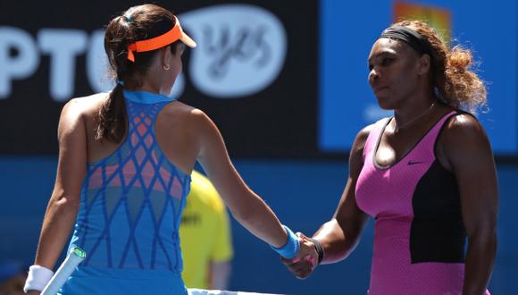 Serena Williams fue eliminada por Ana Ivanovic en Australia