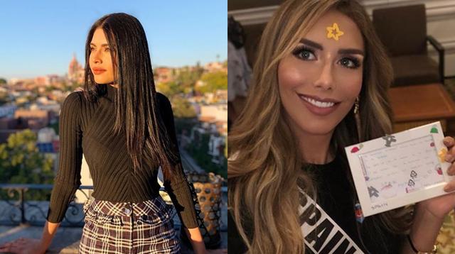 Miss Universo. La modelo Kristal Silva (izq.), quien tuvo duras palabras contra Ángela Ponce (der.), fue Miss México en 2016. Fotos: Instagram.