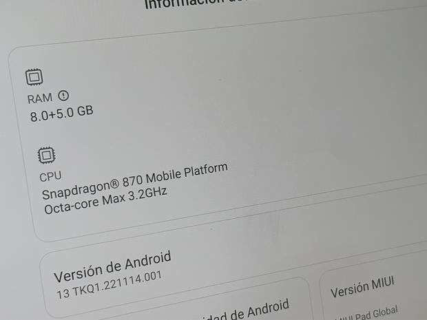 Versión Global Xiaomi Mi Pad 6 Tablet Snapdragon 870 11 Pulgadas