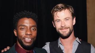 Chadwick Boseman murió: así fue la despedida de Chris Hemsworth