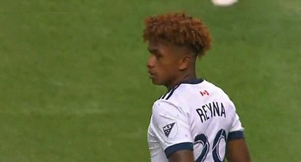 Yordy Reyna fue importante en la goleada del Vancouver Whitecaps en la MLS. (Foto: Captura)