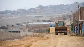 Inician obras en vías de 34 asentamientos humanos de Mi Perú y Ventanilla