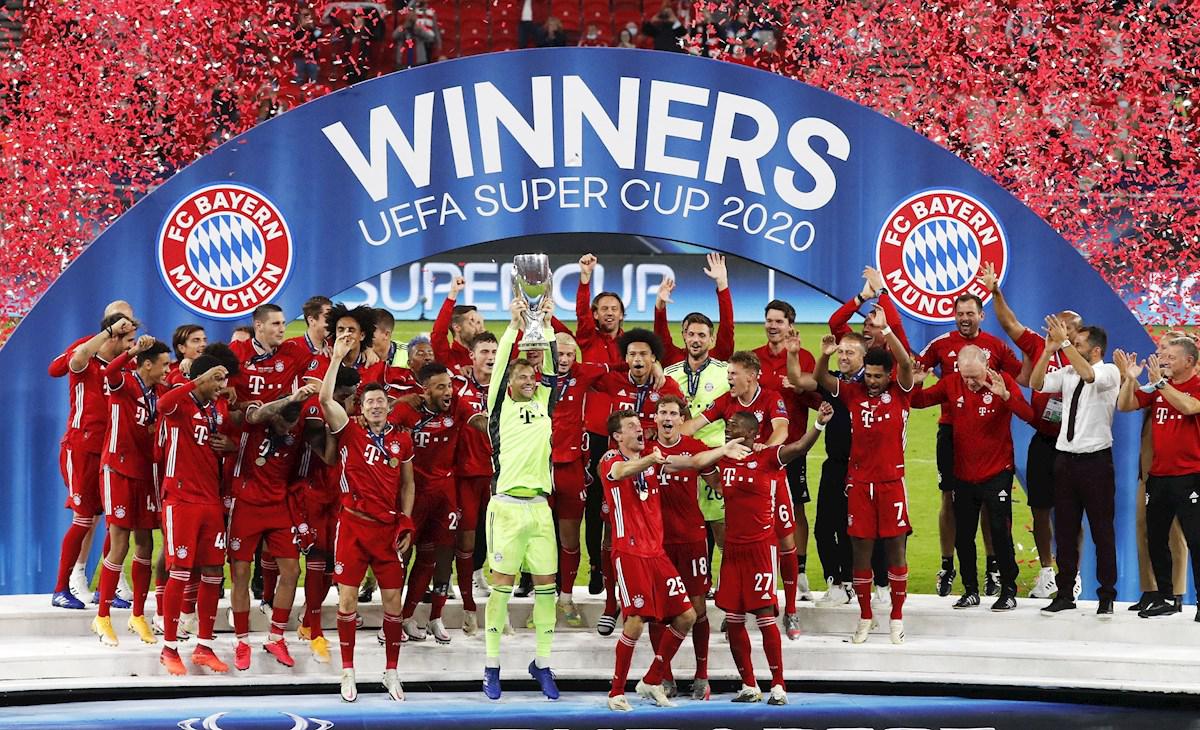 Bayern Múnich vs Sevilla: las mejores imágenes de la Supercopa de Europa 2020-2021. (Foto: EFE)