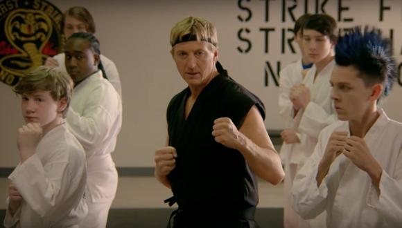 "Cobra Kai". Johnny Lawrence (William Zabka), uno de los personajes principales de la serie que continúa la historia de "Karate Kid". (Foto: YouTube)