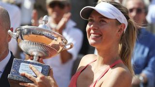 Sharapova venció a Suárez y ganó el título del Masters de Roma