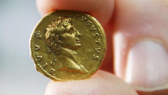Montañista israelí encontró moneda de oro de 2.000 años