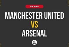 Manchester United vs. Arsenal en vivo, Premier League: a qué hora juegan, canal TV y dónde ver transmisión 