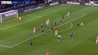 Inter de Milán vs. PSV EN VIVO: mira el golazo de Rosario para el 1-0 tras pase de Lozano | VIDEO