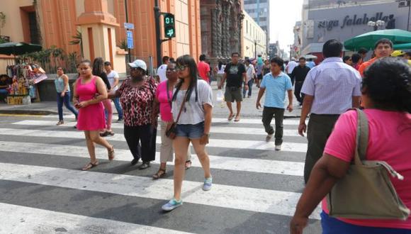 En Lima Oeste la temperatura máxima llegaría a 22°C, mientras que la mínima sería de 17°C. (Foto: GEC/Archivo)